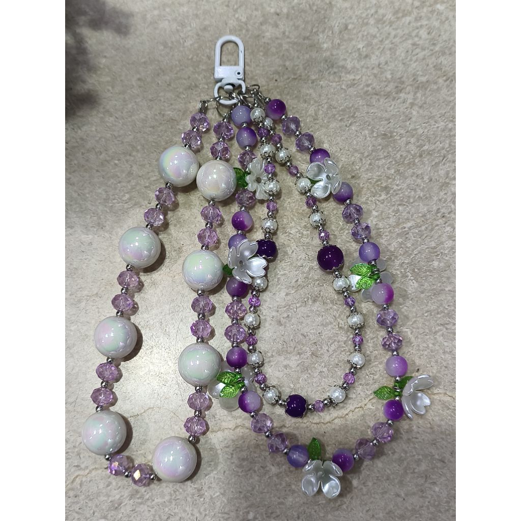 gantungan hp premium warna Ungu