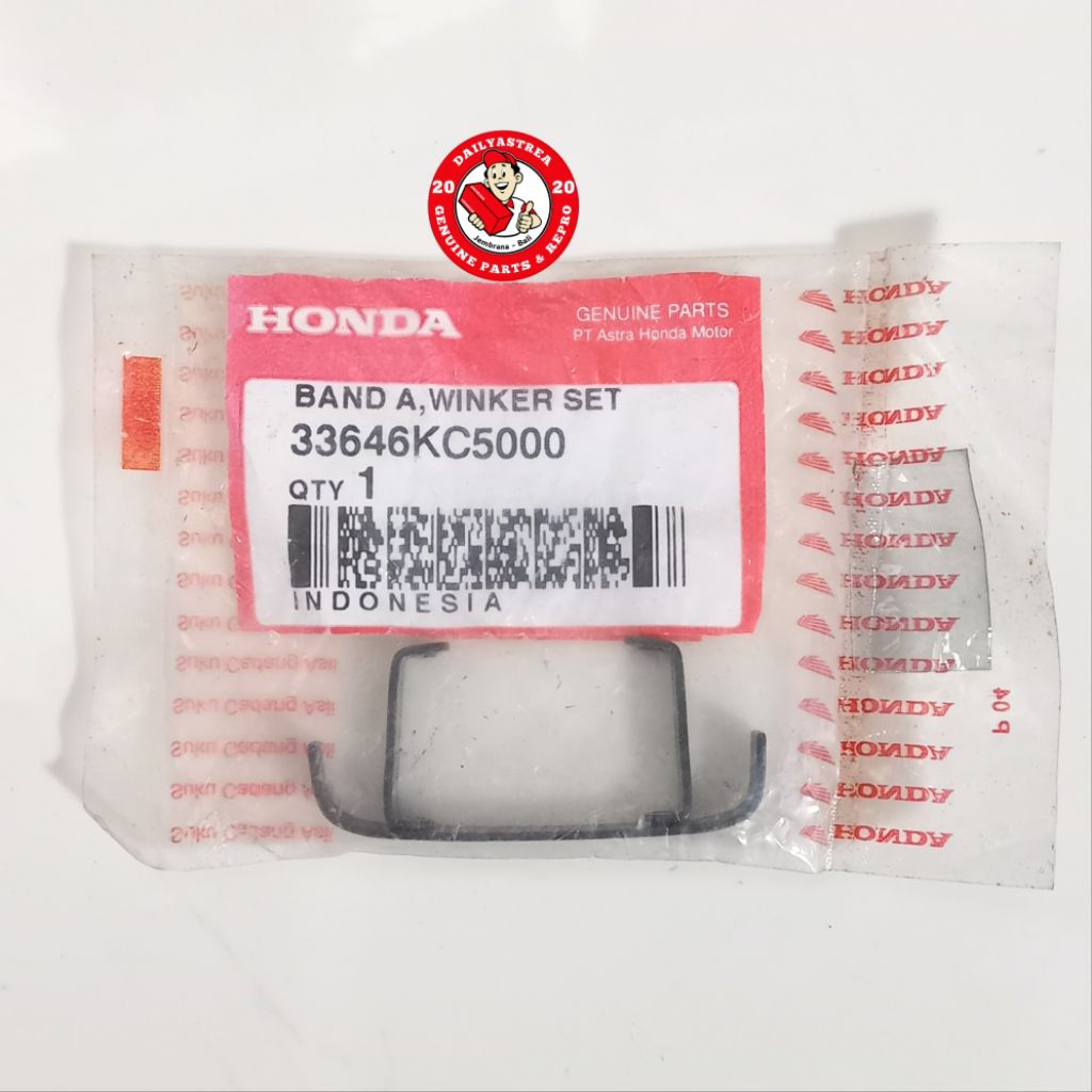 BAND A WINKER SET BESI PENGUNCI KARET LAMPU SEIN HONDA GL MAX PRO NEOTECH ORIGINAL 33646-KC5-000