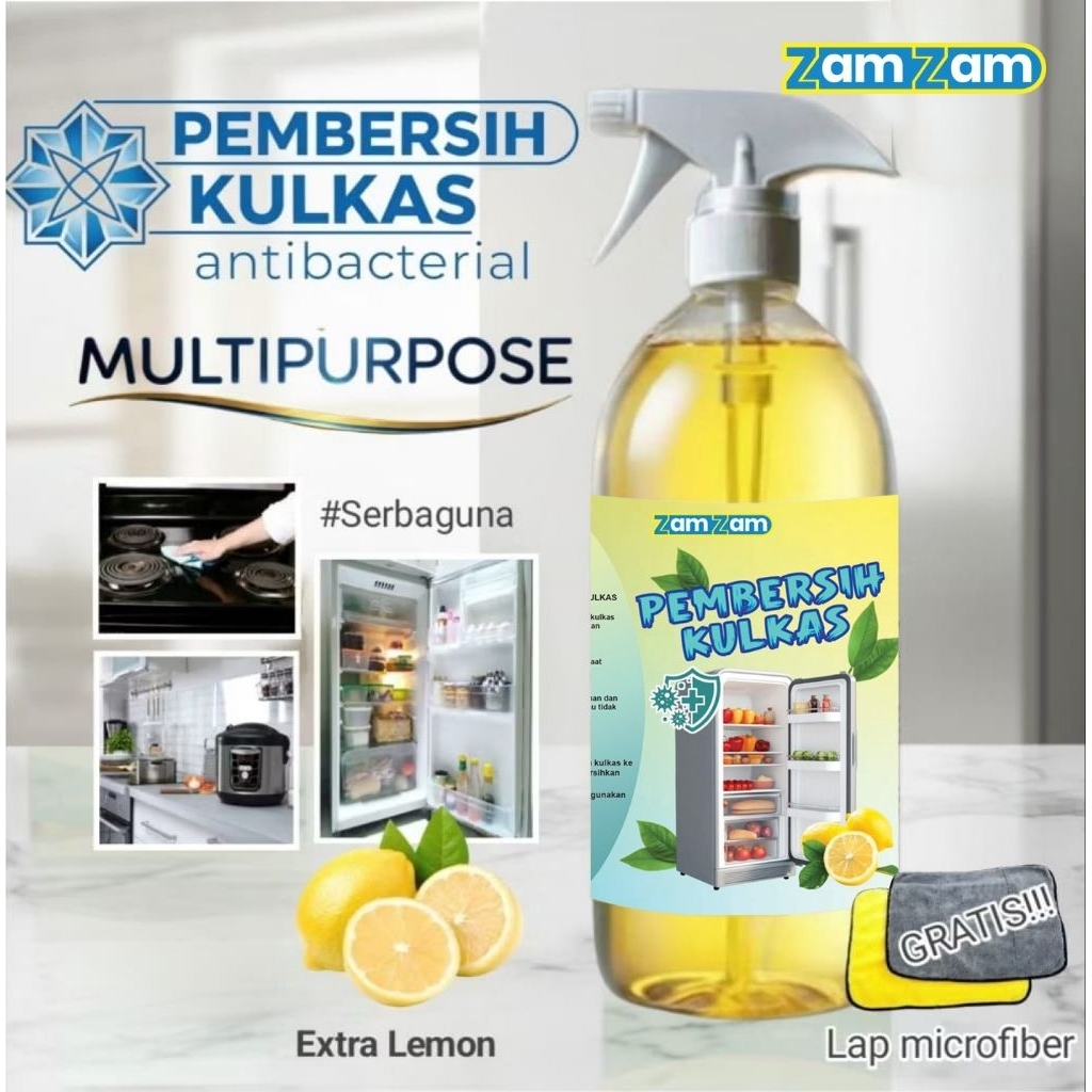 Pembersih Kulkas Kompor mezicom Peralatan dapur rumah tangga antibakteri 250ml