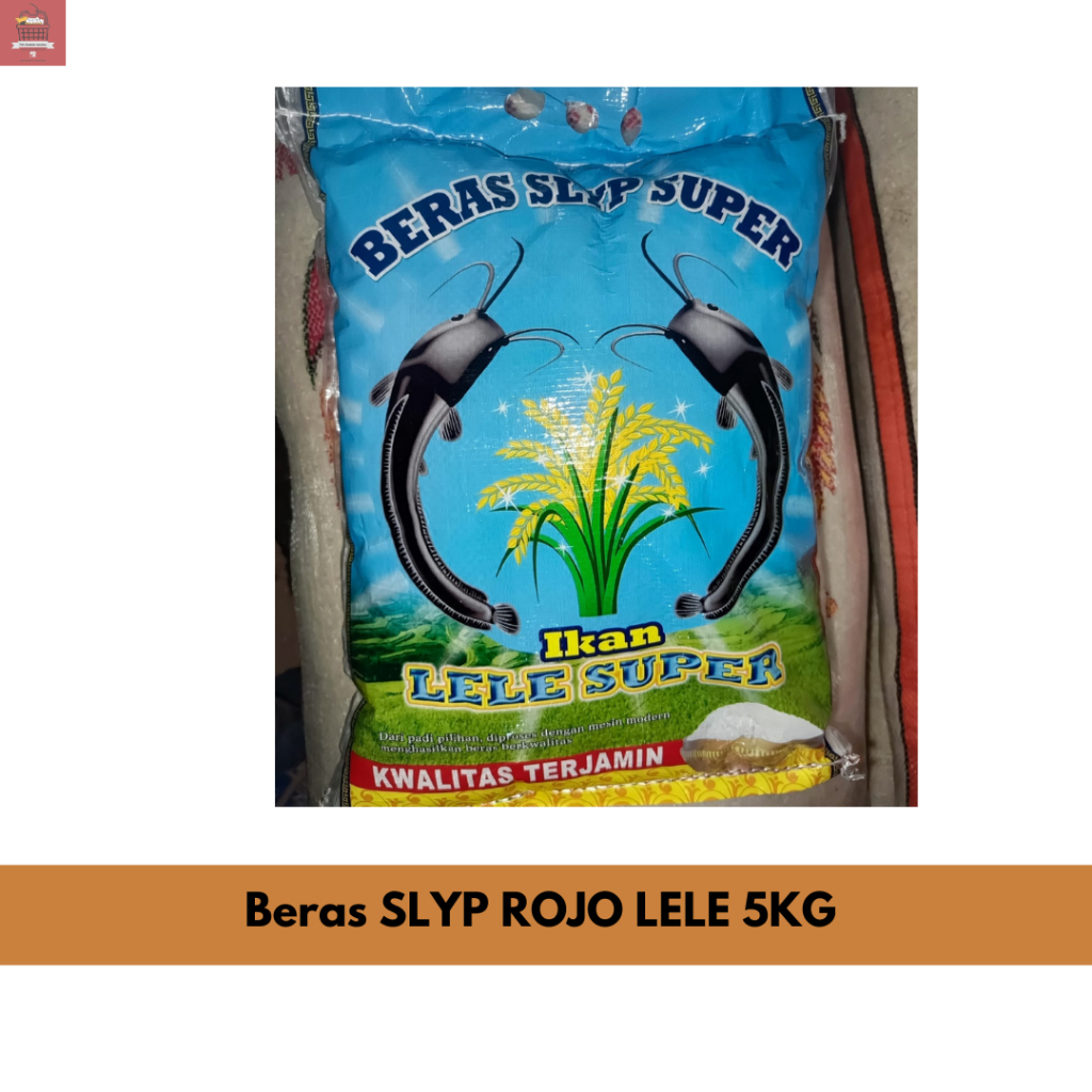 Beras Cap Lele Super 5kg / Beras Ikan Lele Super