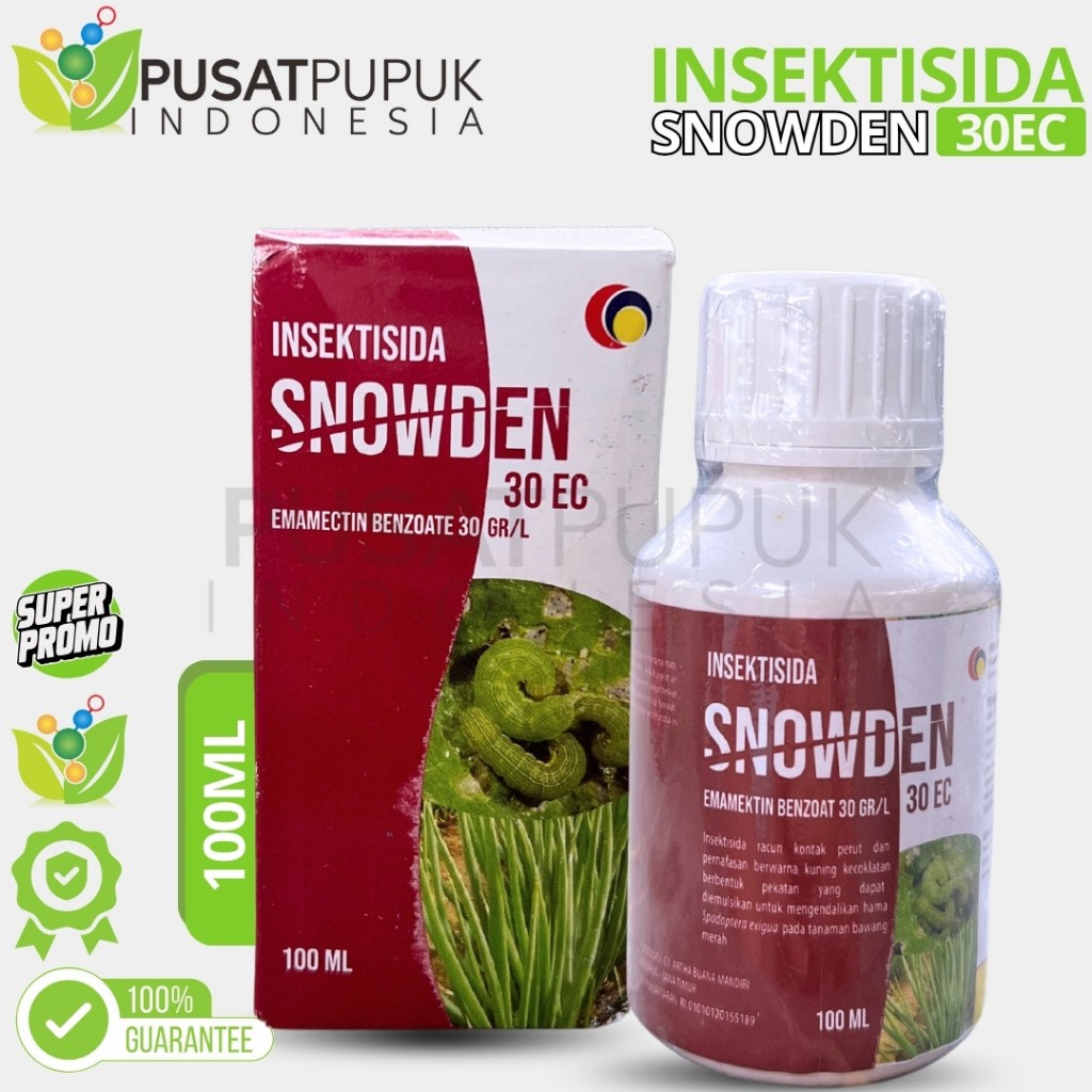 SNOWDEN 30EC 100ML Insektisida Racun Kontak Basmi Hama Ulat Bawang Merah