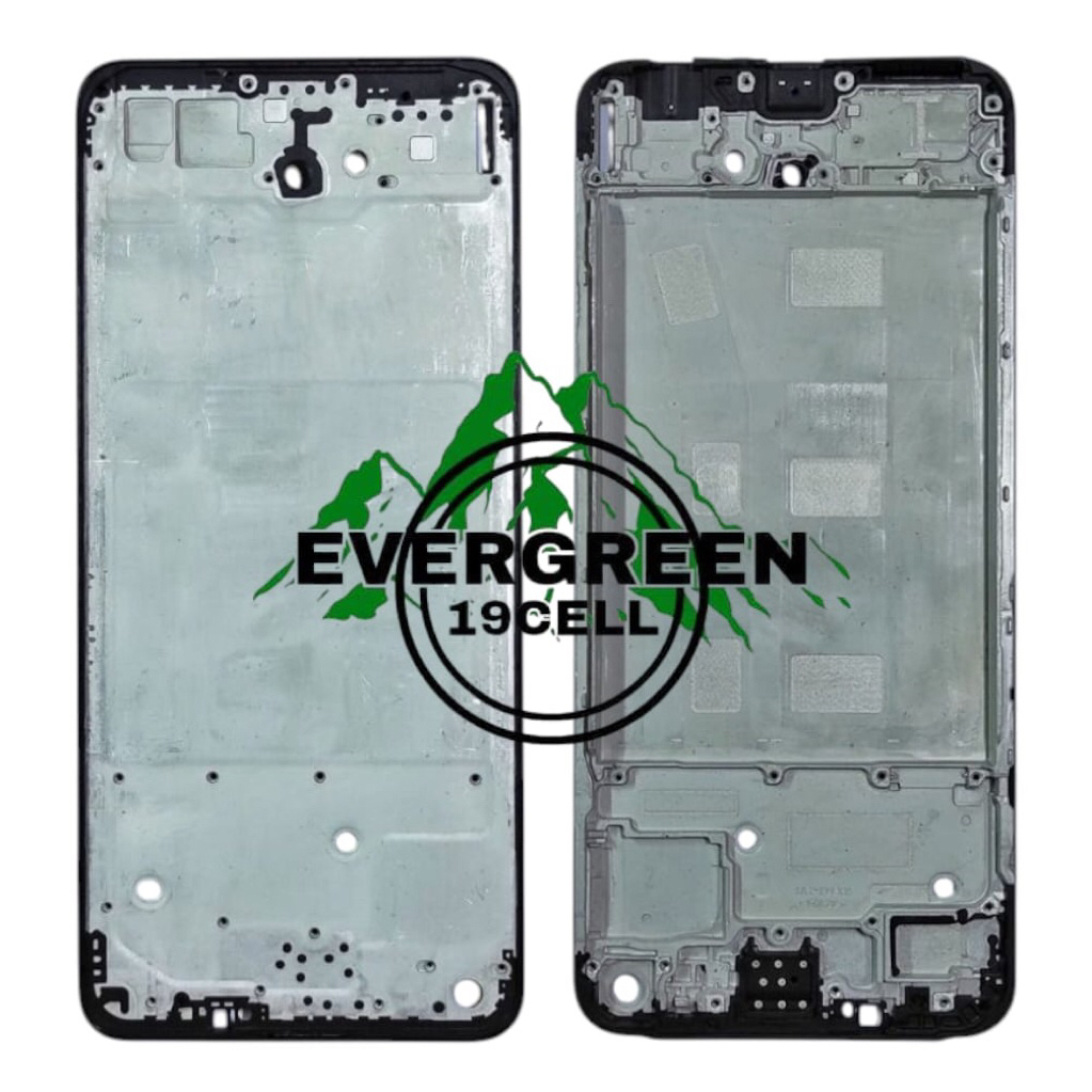 FRAME LCD OPPO A78 4G ( hitam ) DUDUKAN TATAKAN TULANG TENGAH LCD OPPO A78 4G