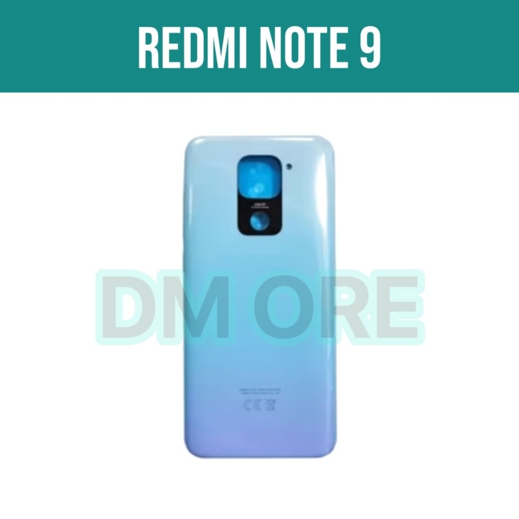 HOUSING BACKDOOR REDMI NOTE 9 TUTUP BELAKANG ORIGINAL