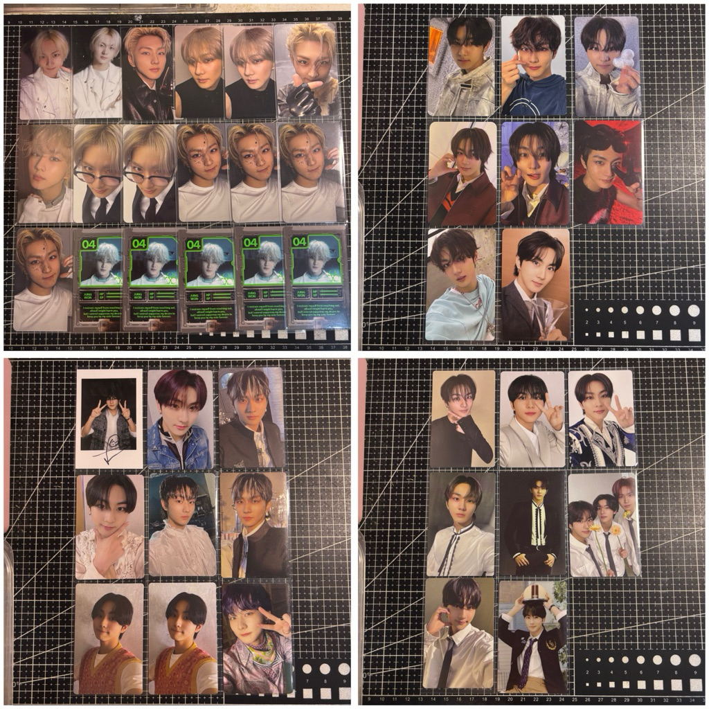 PC PHOTOCARD ENHYPEN JUNGWON YOI, DESIRE UNLEASH DU, ROMANCE UNTOLD DAYDREAM RU RUD, DIMENSION DILEM