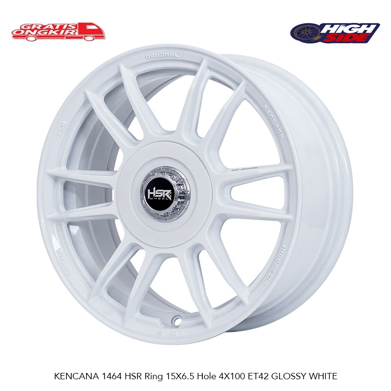 Pelek Racing HSR Kencana Ring 15 Velg Vios City Ayla Calya Sigra