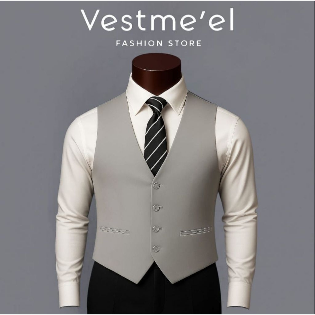 JAS ROMPI FORMAL DEWASA /  VEST SLIMFIT MODEL DALAMAN BLAZER / VEST PRIA DEWASA / JAS FORMAL PRIA / 