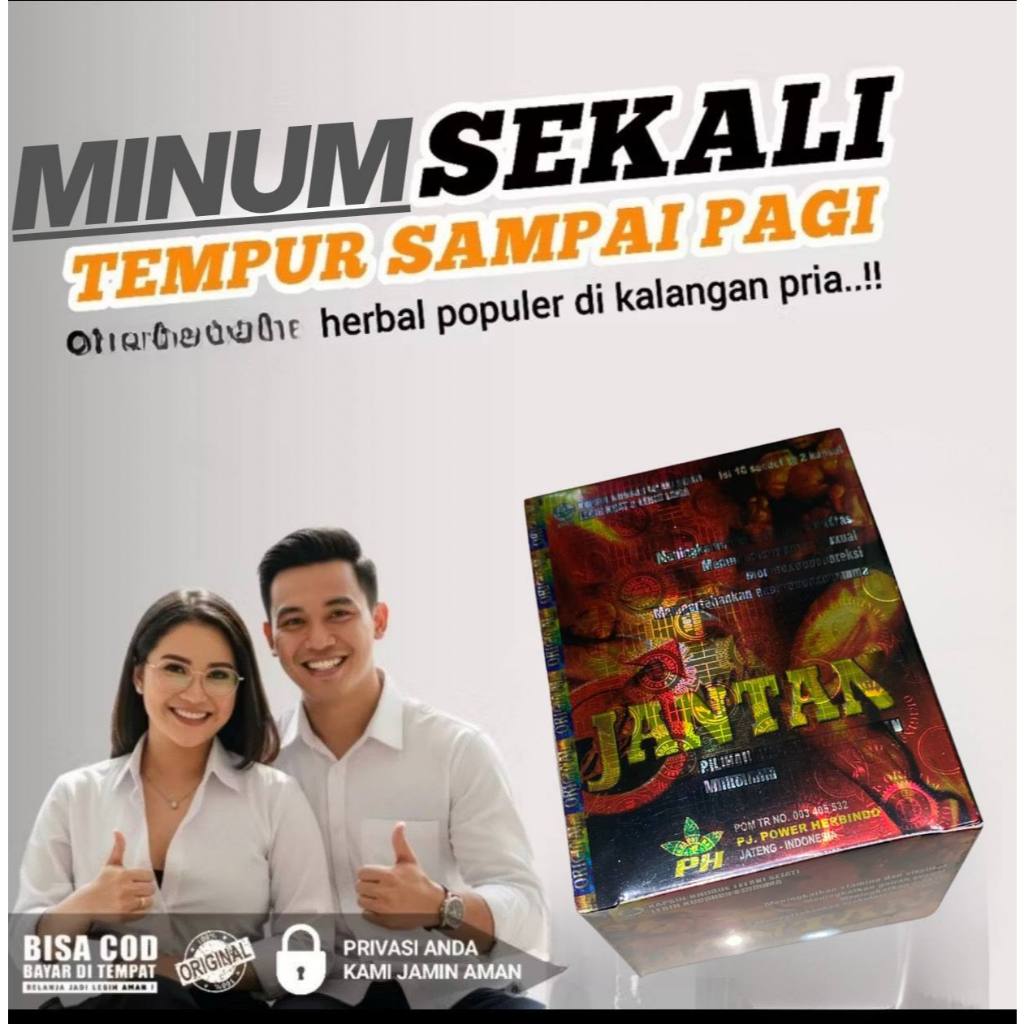 0BAT KUAT PRIA TAHAN LAMA INTENSO 100%ORIGINAL BPOM AMPUH JANTAN CUKUP OLES / MINUM SEKALI KUAT TEMP