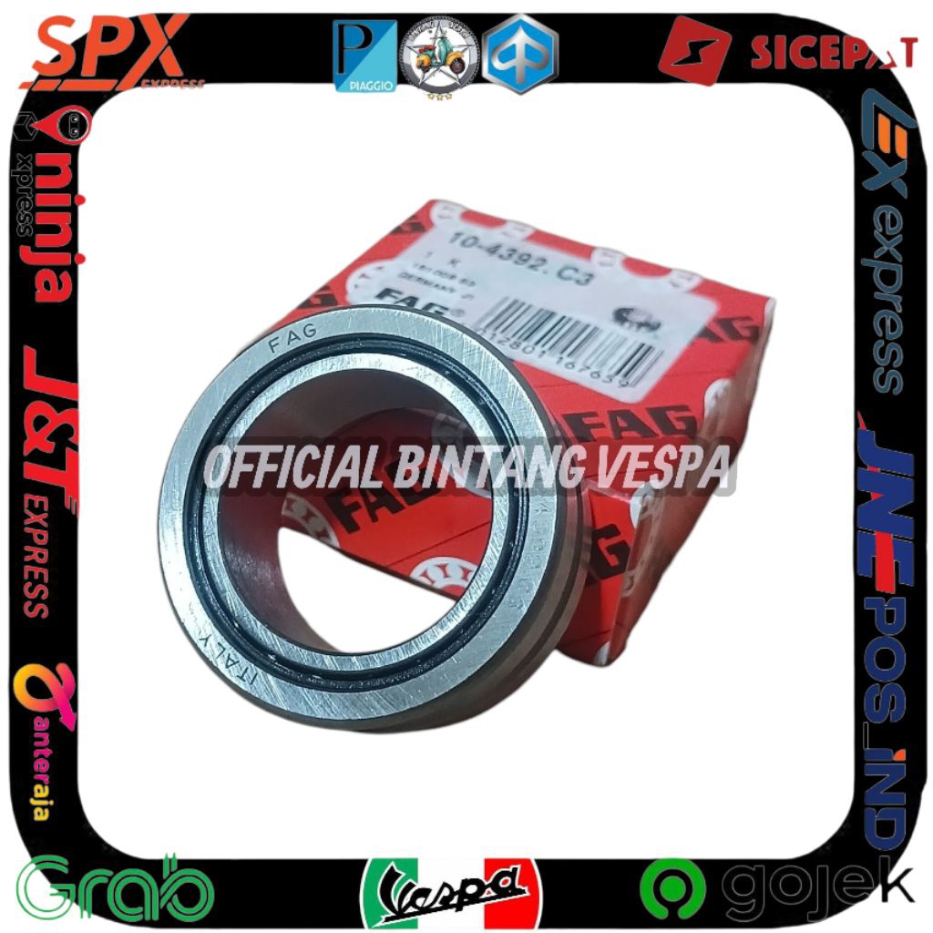 Bearing bambu Laher kruk as vespa px excel exclusive ps merk fag