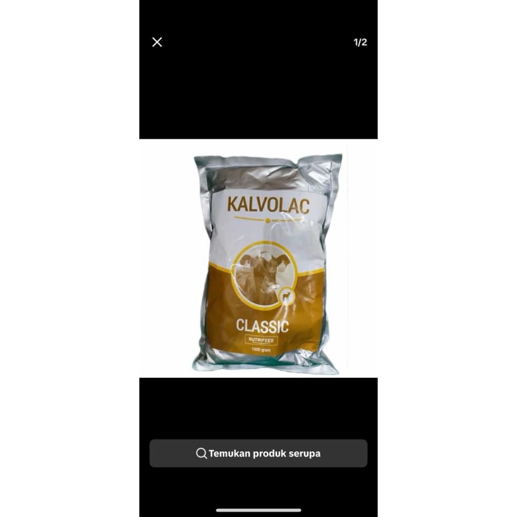 SUSU Kalvolac Clasik paket 10kg penganti susu hewan ternak