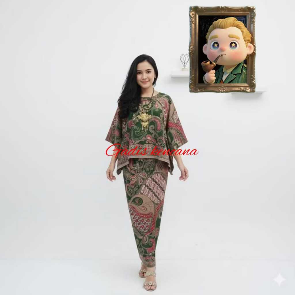 setelan batik dobby, batik modern, batik pesta. batik dobby, setelan Doby atas bawah sudah jadi