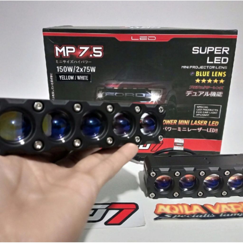 PRO7 MP 7.5 LAMPU SOROT KABUT ORIGINAL PRO7 MP 7.5 150 WAT 2 X 75 W