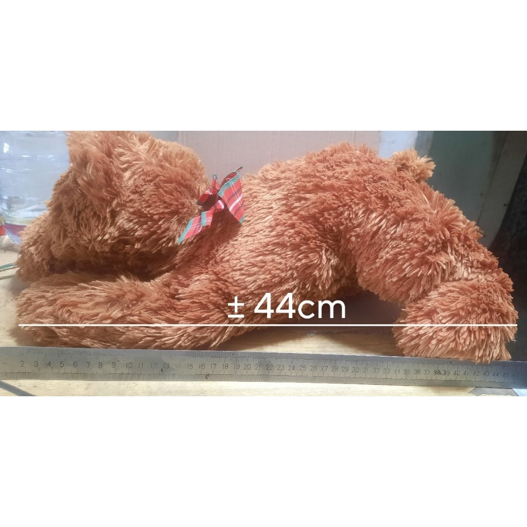 Boneka tedy bear besar coklat