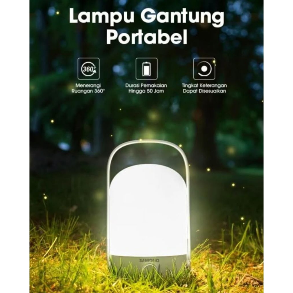 Rechargeable & portable lamp samono (SW-RLW08)