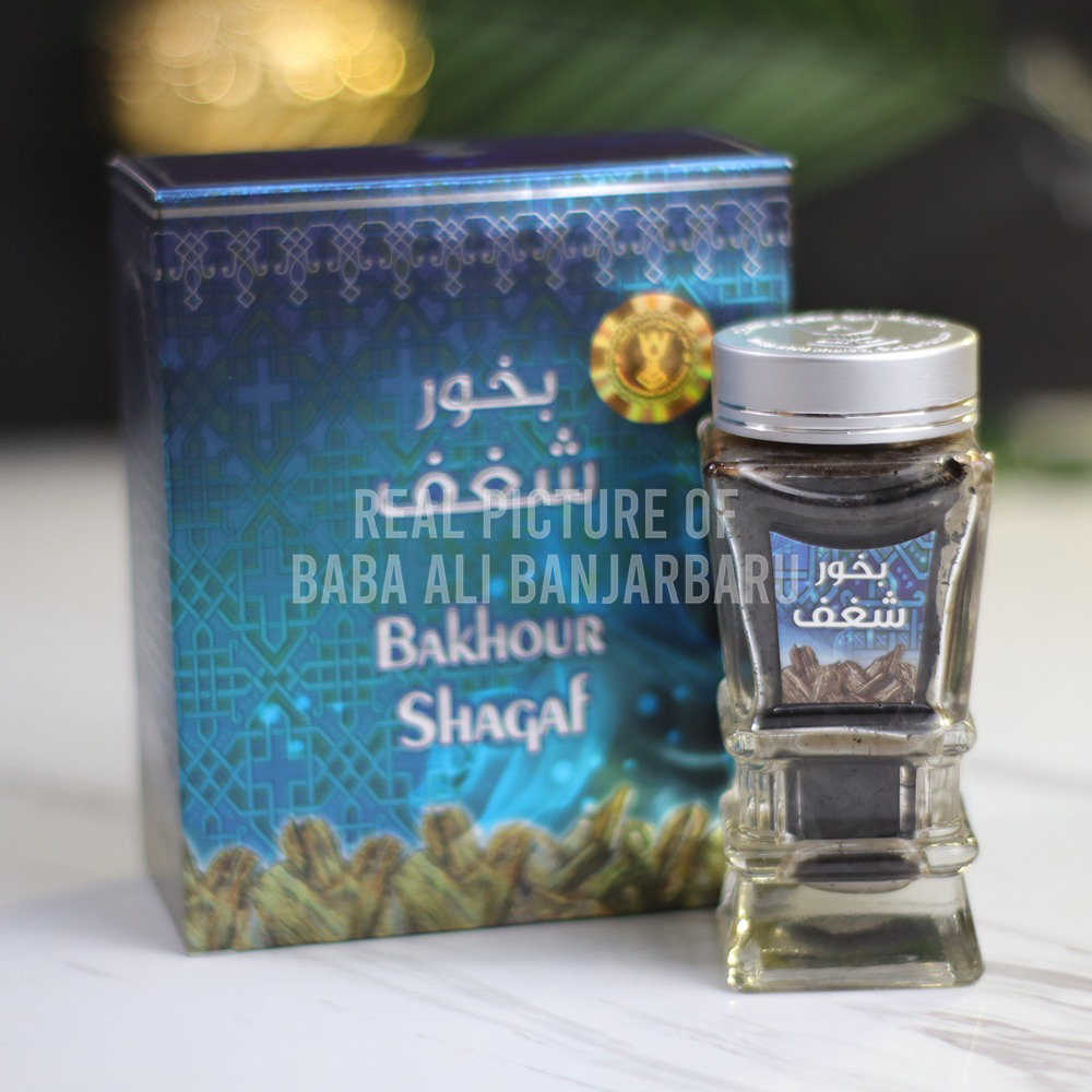 DUPA BUKHUR SHAGAF | Bakhoor Arab Asli Import Premium Madinah Haramain Kayu Gaharu Wangi Lengkap Oud