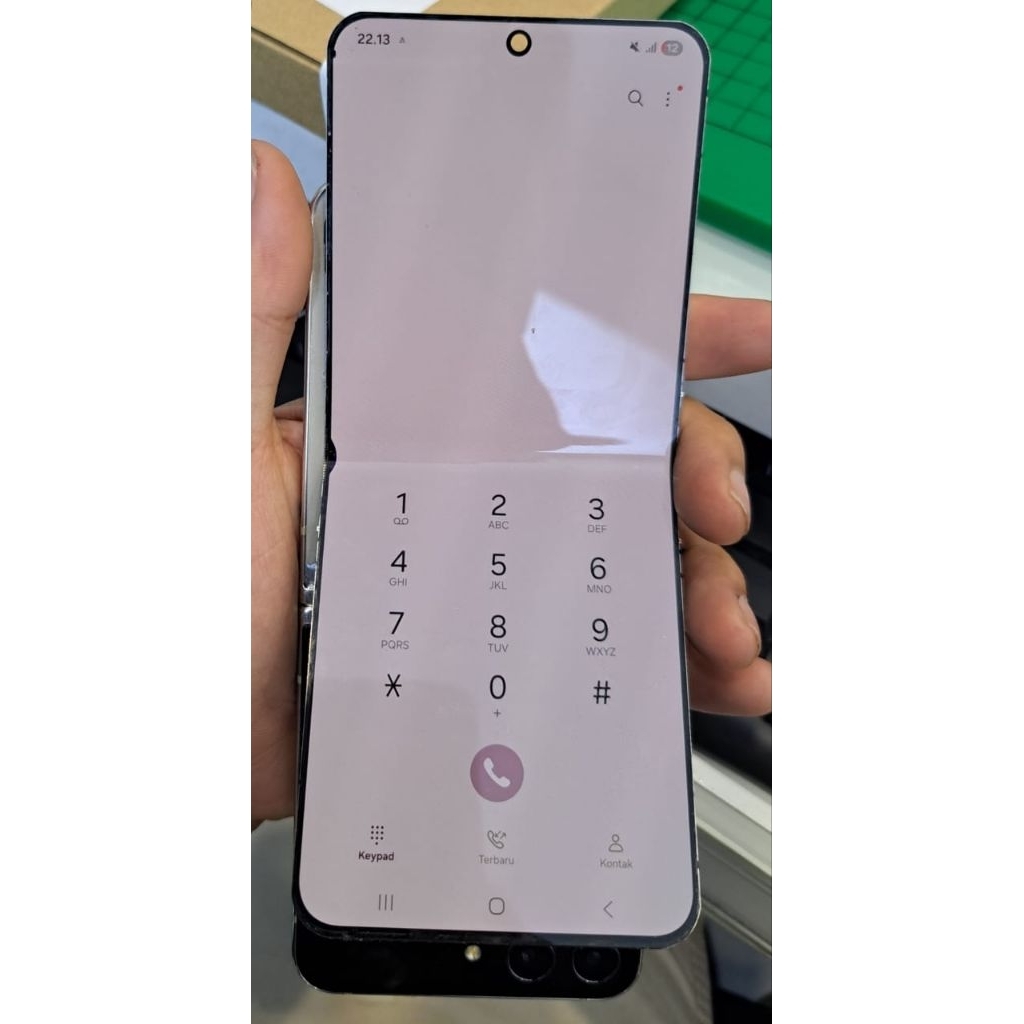 Lcd samsung z flip 5 ori copotan minus