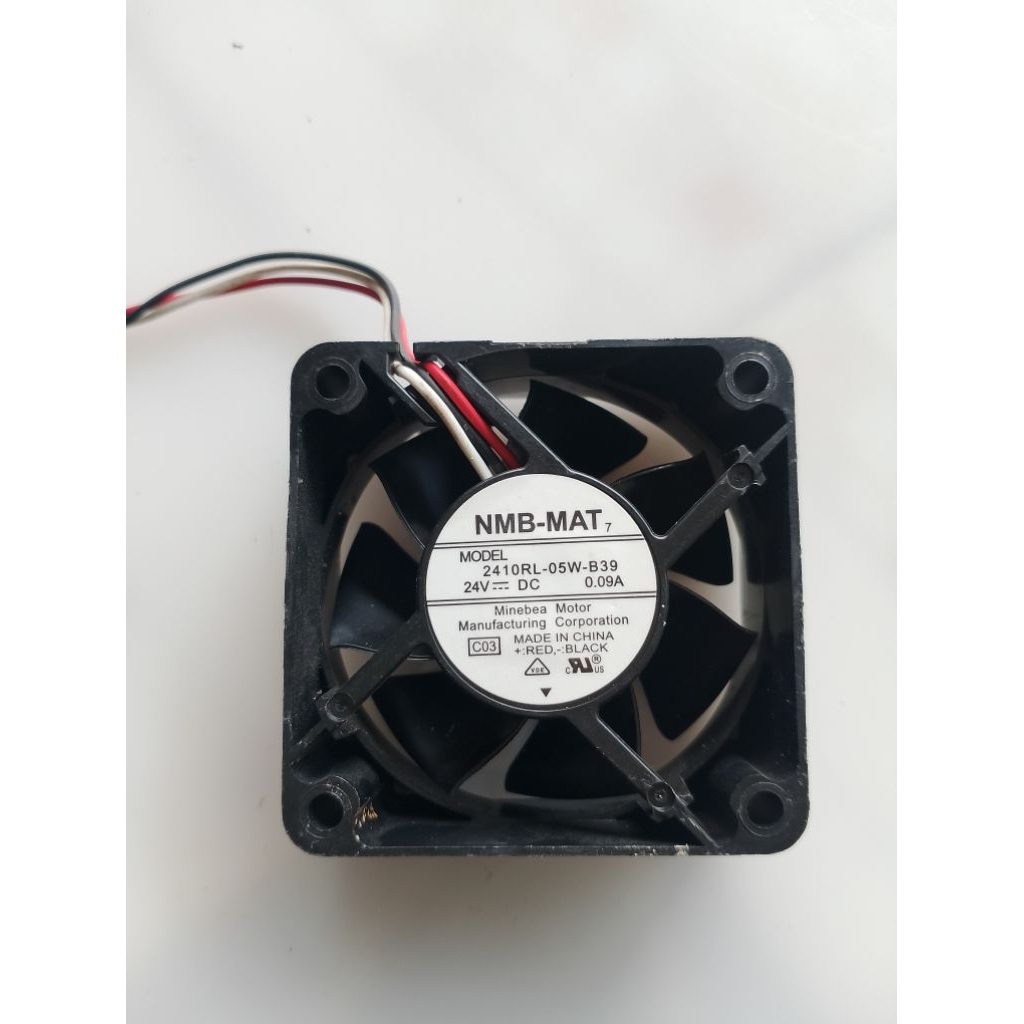 Kipas DC 24V 6 Cm / tebal 2,5 Cm