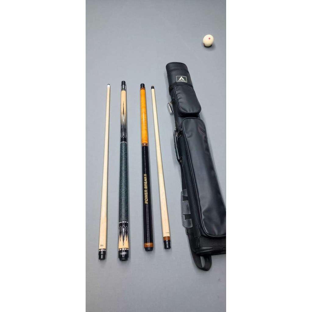 Stick billiard Murrey Exceed Upgrade Sudah Paketan