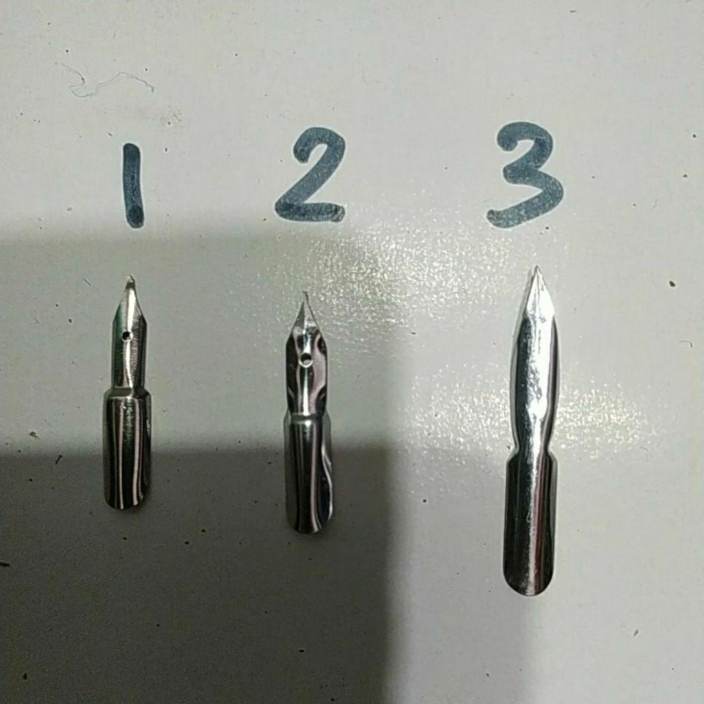 GRATIS ONGKIR pucukan pena pucuk pen per biji mata pena pentul pen tutul pulpen tutul pen celup pena