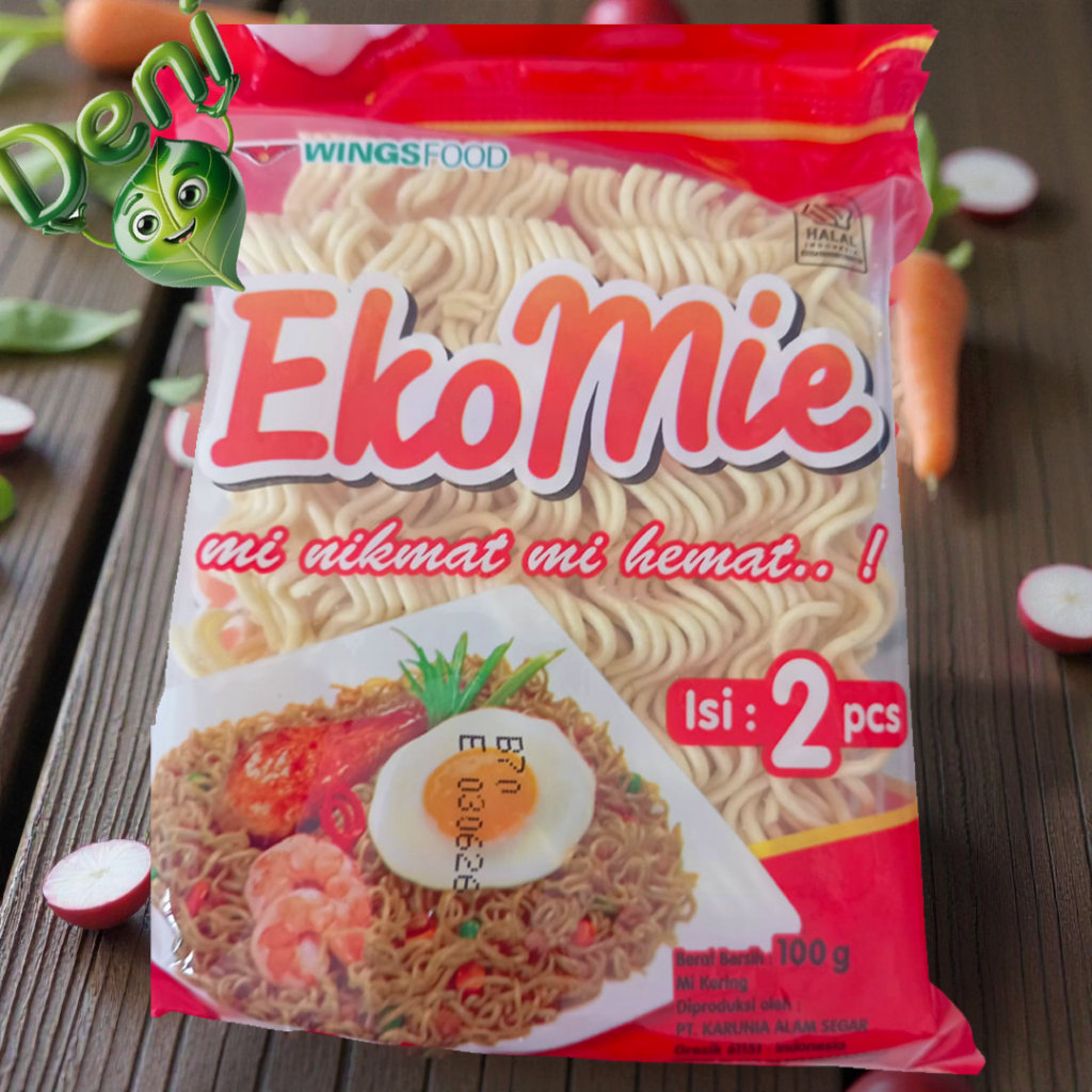 EkoMie kemasan100g, isi 3 Pcs
