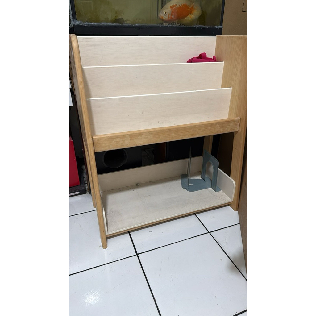 Preloved Rak Buku Anak || Rak Buku Montessori
