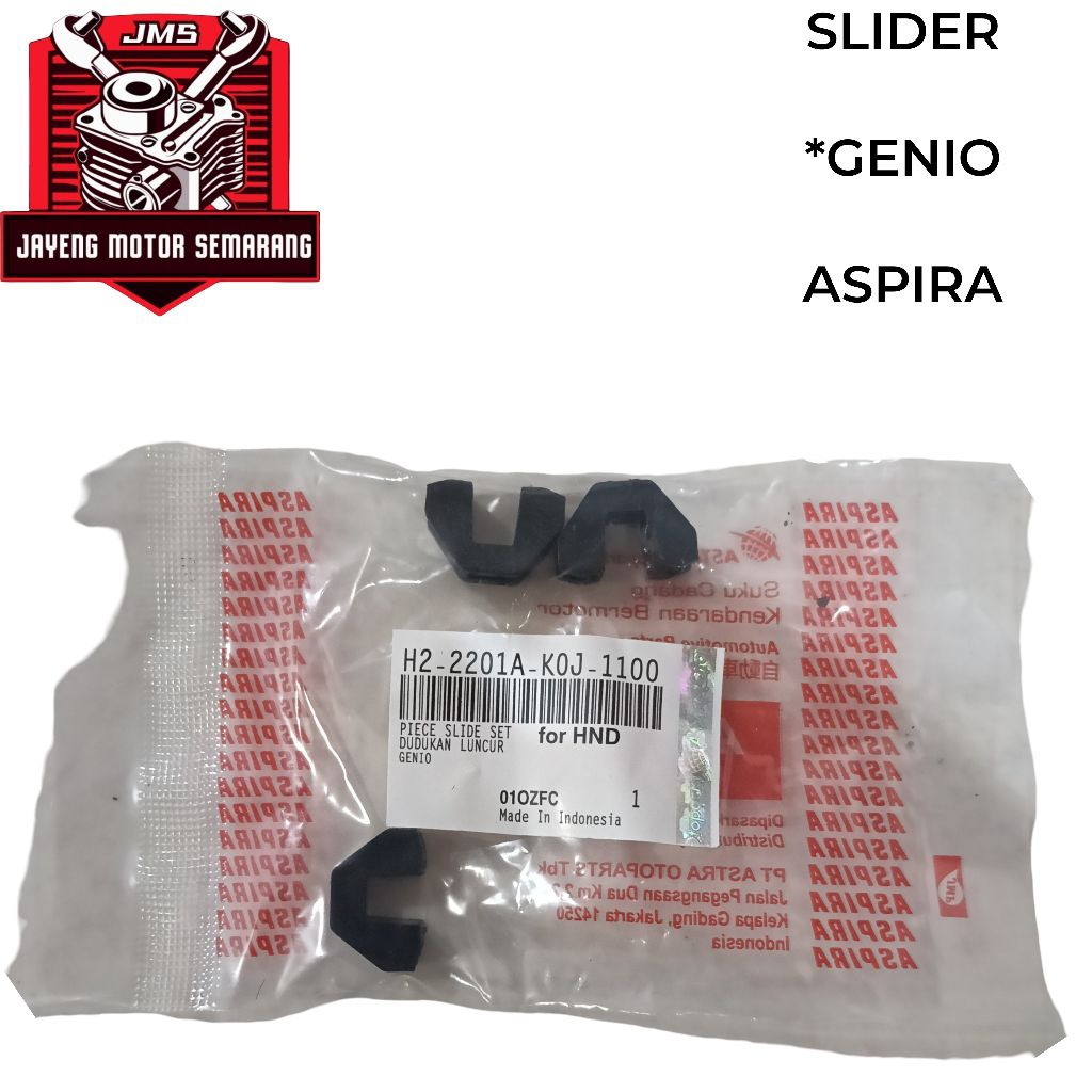 Piece Slide Slider Beat LED Genio Scoopy 2021 KOJ Aspira