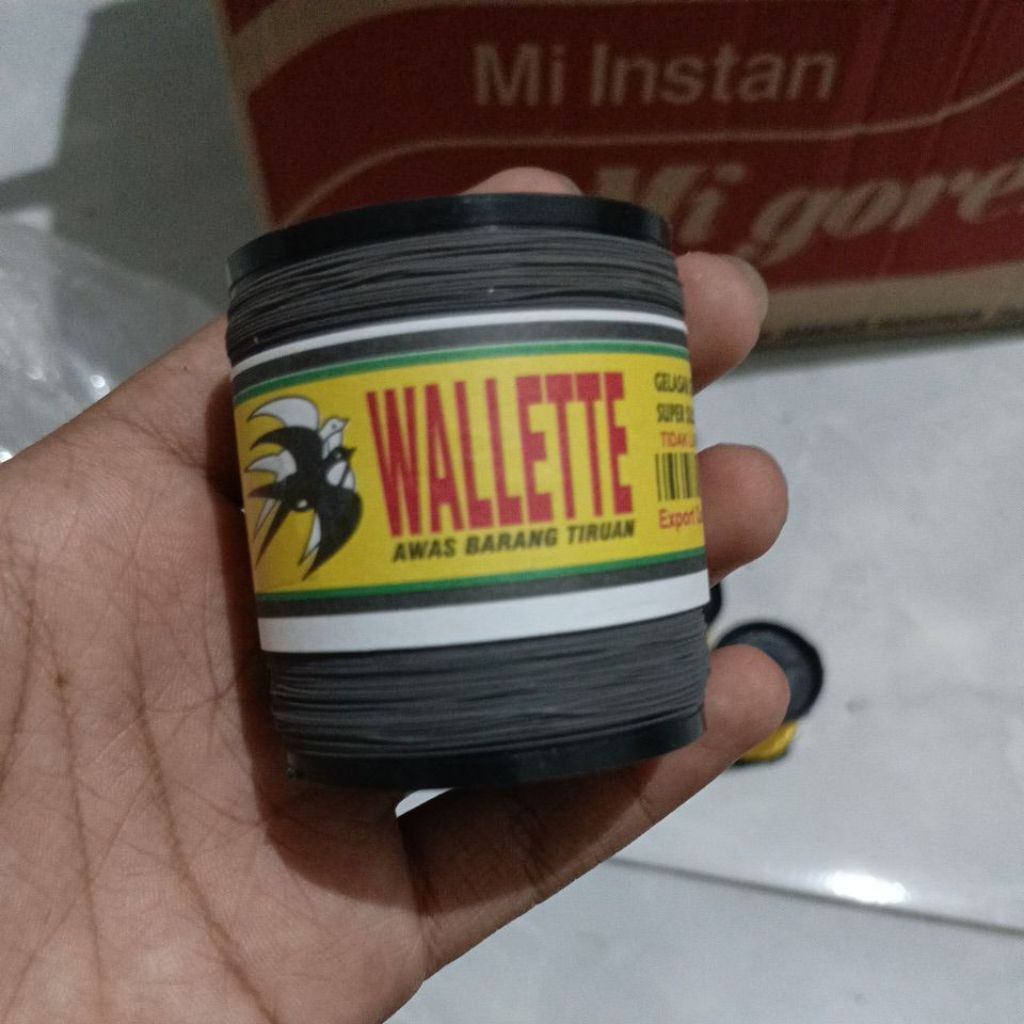 benang Gelasan tajam CAP WALLETTE