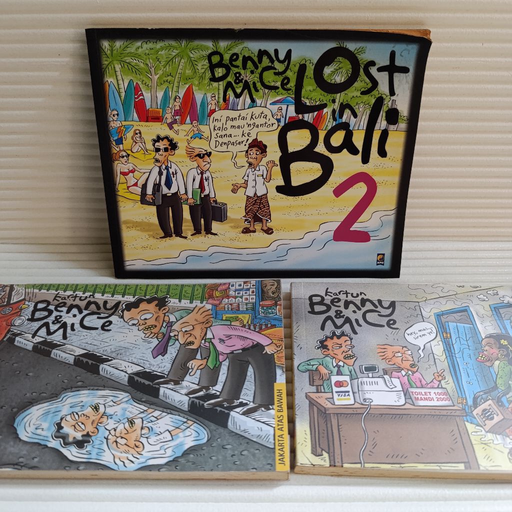 kartun benny dan mice komik betawi (satuan)