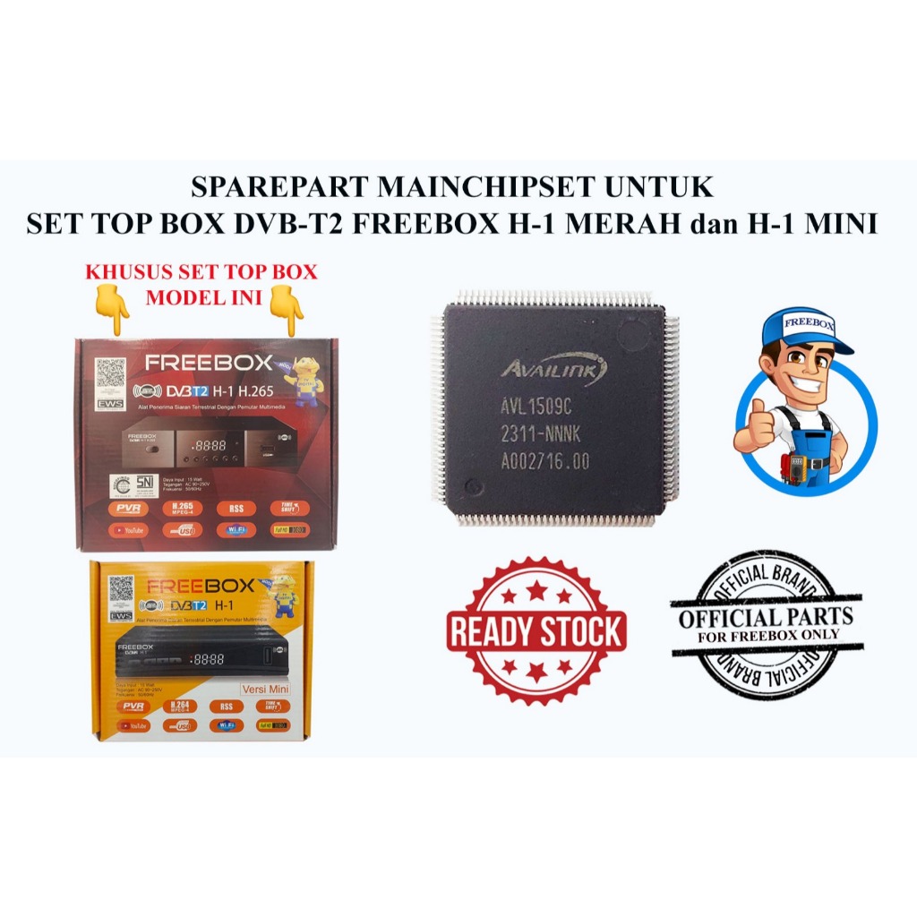 Chipset Sunplus 1509C yang cocok untuk Set Top Box