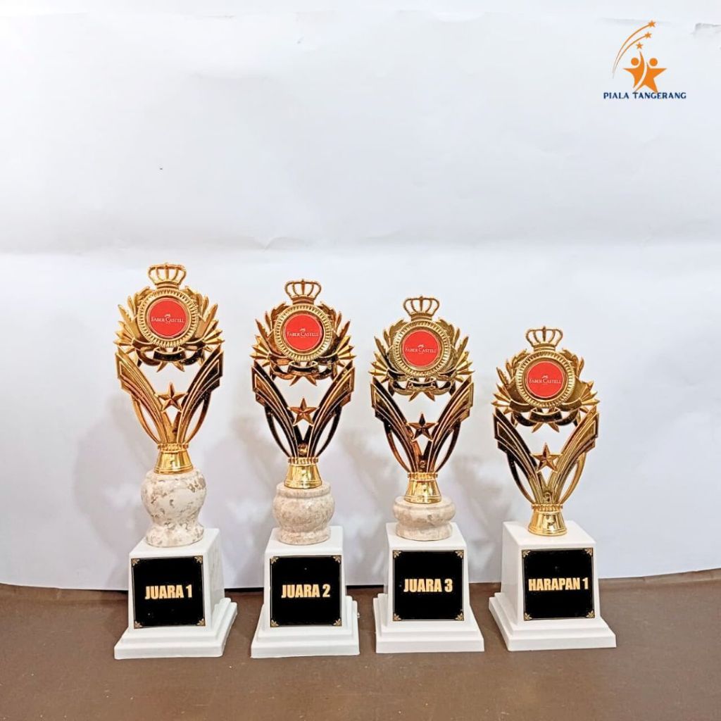 PIALA JUARA 1234 SATUAN KOMBINASI MARMER