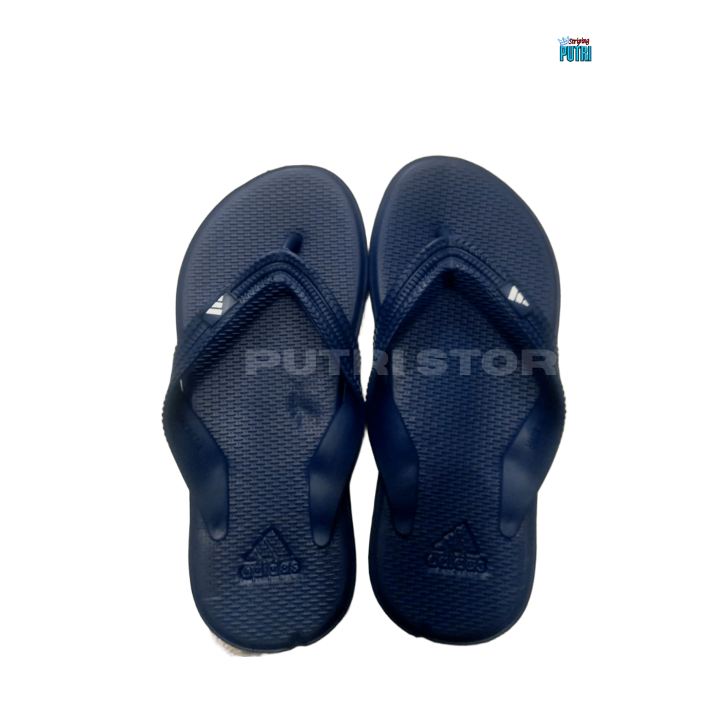 Fipper Sandal Pria/Wanita – Warna Hitam, navy dan putih