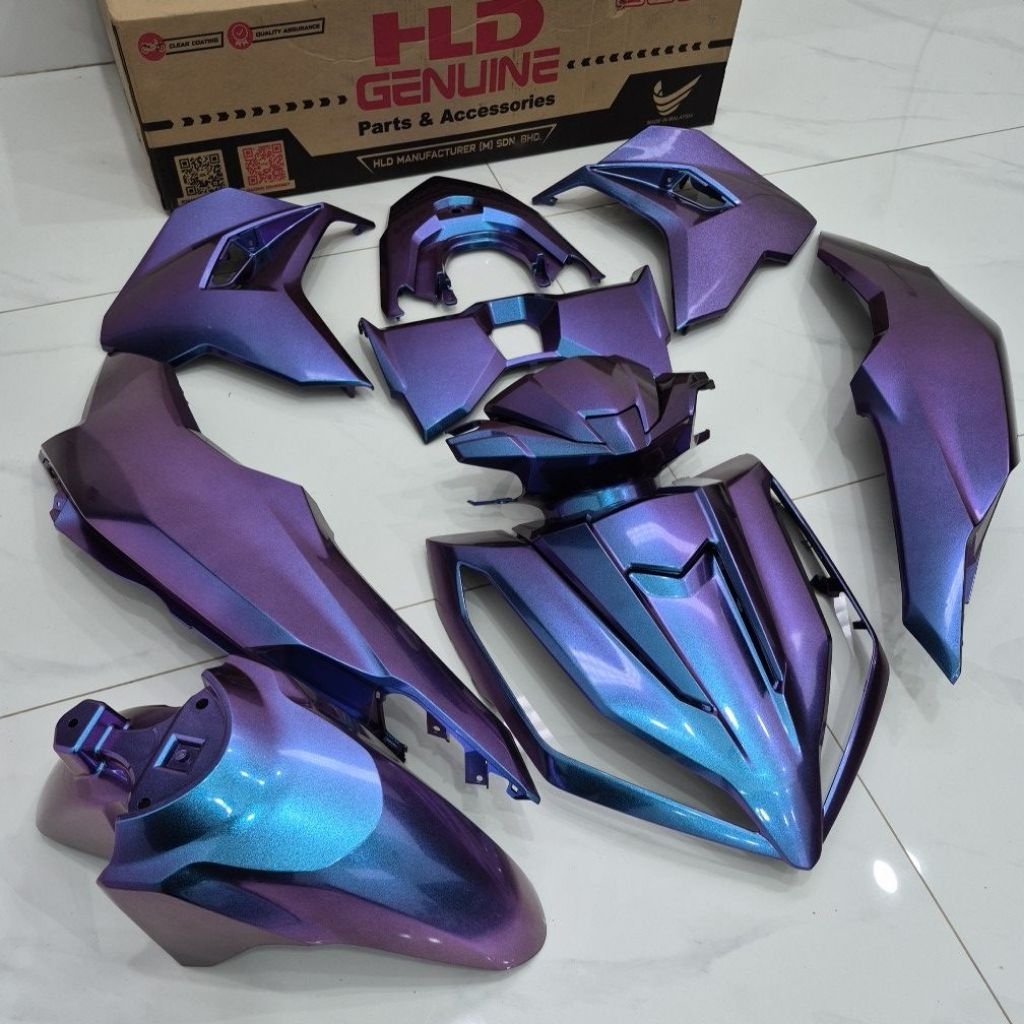[READY]PAKET BODY HALUS HLD FULL SET HONDA VARIO 125 NEW 2022 SOLID / CHAMELEON ORIGINAL MALAYSIA