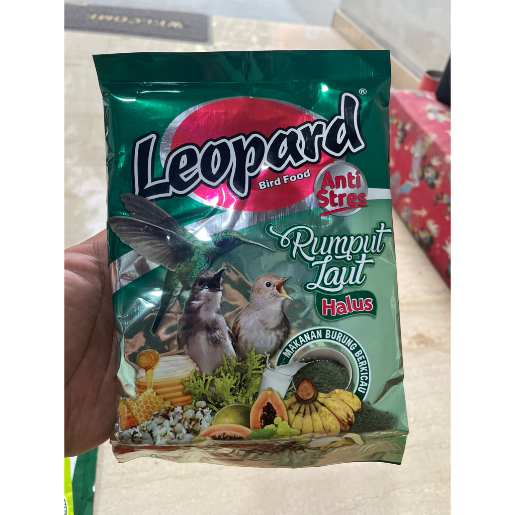 Voer Leopard Halus Seaweed