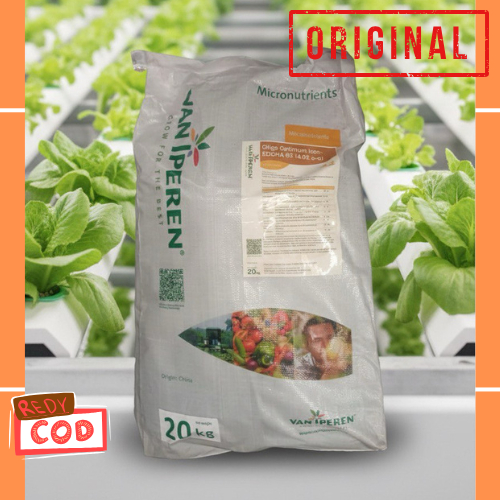 Oligo Optimum Fe EDDHA 6% untuk tanaman hidroponik 20 kg