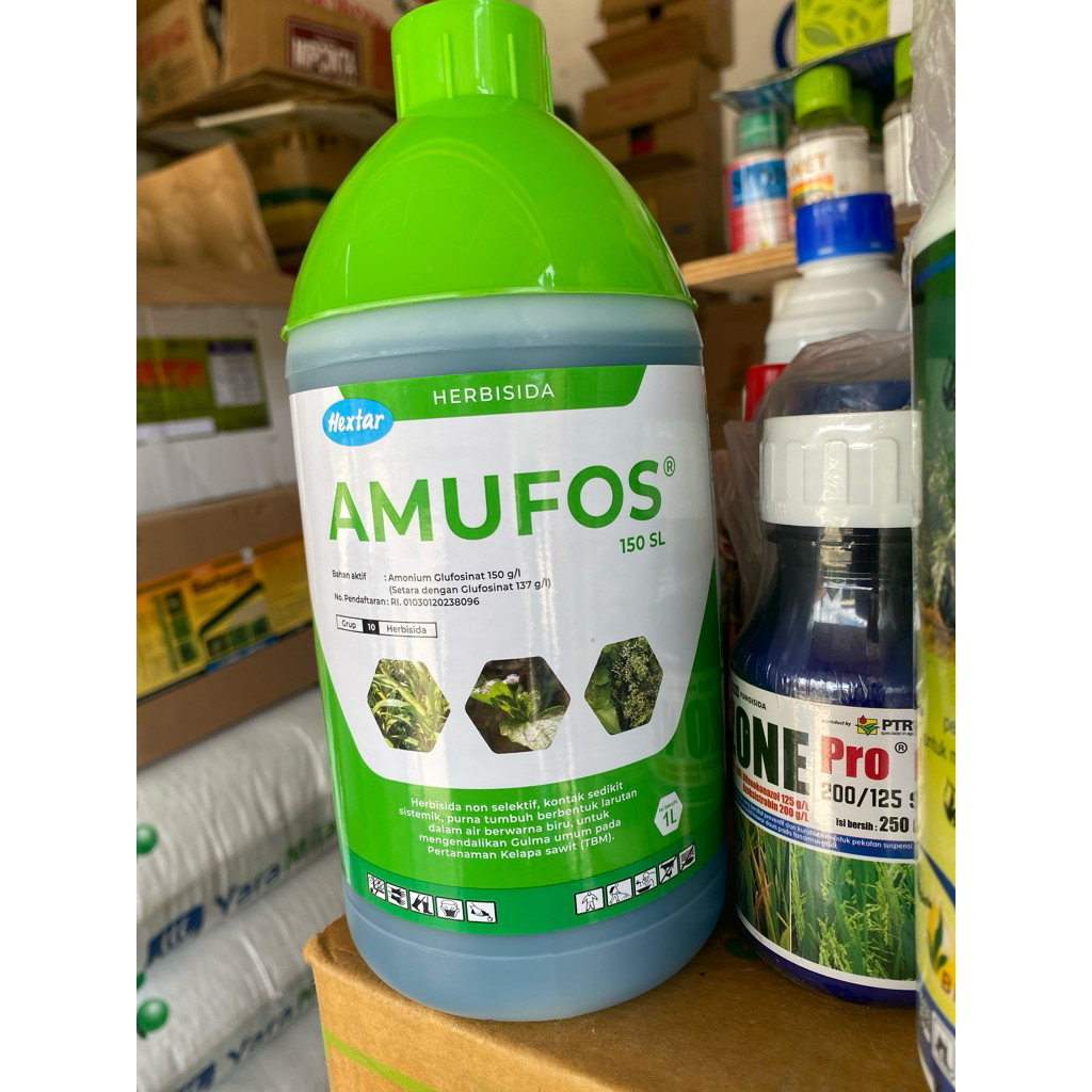 Amufos herbisida amonium glufosinat 150sl