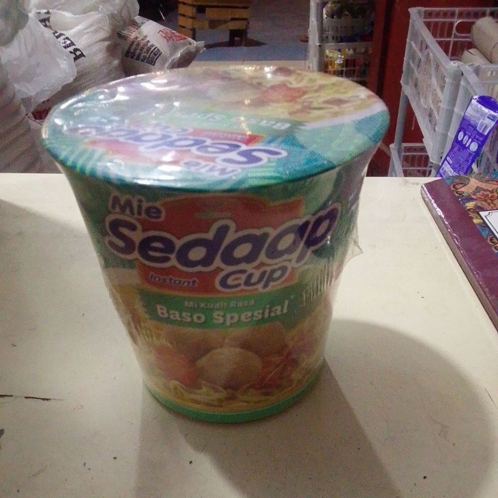 MIE SEDAP CUP RASA BASO SPESIAL