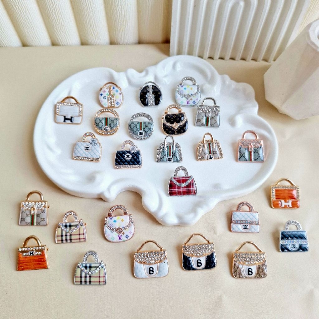 6 PC Bros Kecil Premium model Tas/ Bros kecil / Bros terbaru /bros mini