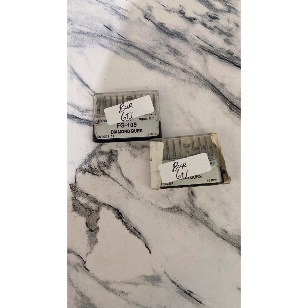 bur crown GTJ | crown cutting bur | bur pemotong mahkota gigi | bur preparasi crown | diamond bur cr
