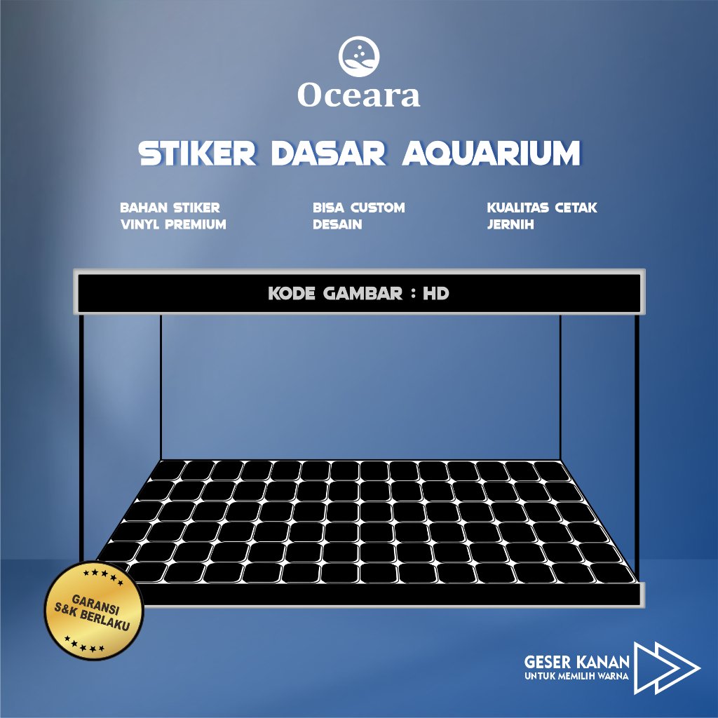 Sticker Wallpaper Background Aquarium Stiker Aquarium Stiker Kaca Akuarium NEW Tema DASAR KOTAK HD2