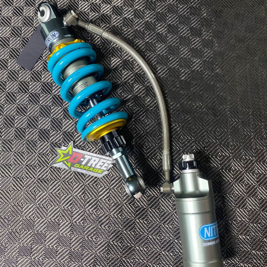 shock Nitron MX KING 205Mm Shock belakang Nitron MX shock Nitron premium 1:1 Vietnam shock tabung MX