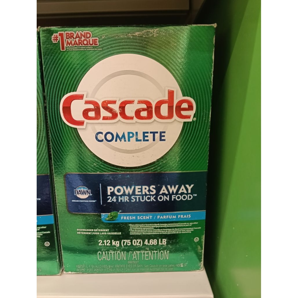 cascade complete powers away 2.12kg detergent