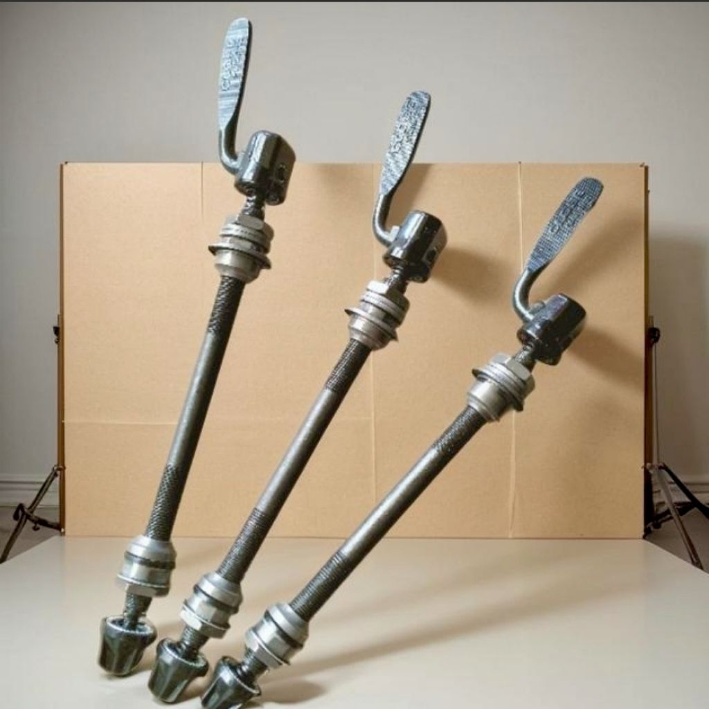 As bolong QR Shimano as roda sepeda depan dan belakang quick release shimano