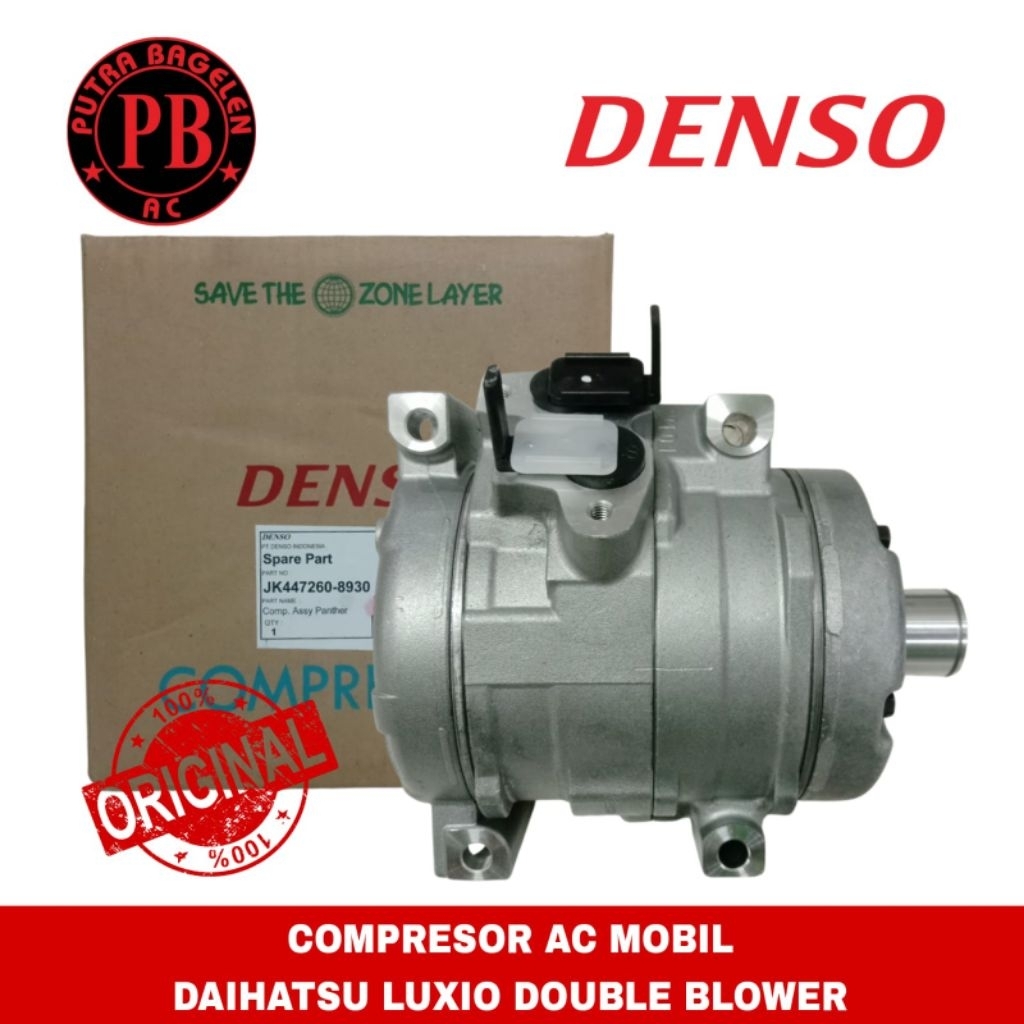 compresor kompresor ac mobil ory Denso DAIHATSHU LUXIO double blower