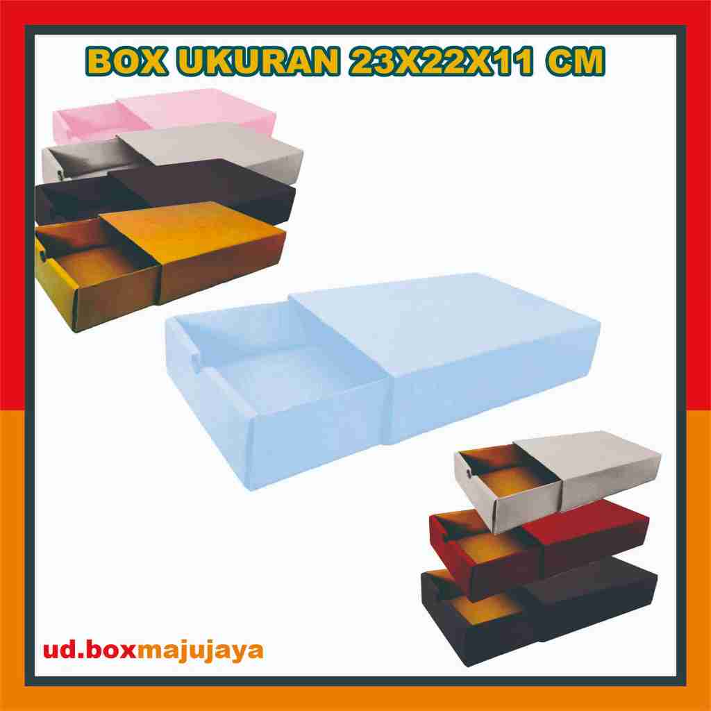 Box 23x22x11 Cm / Slide Box / Kardus Kemasan