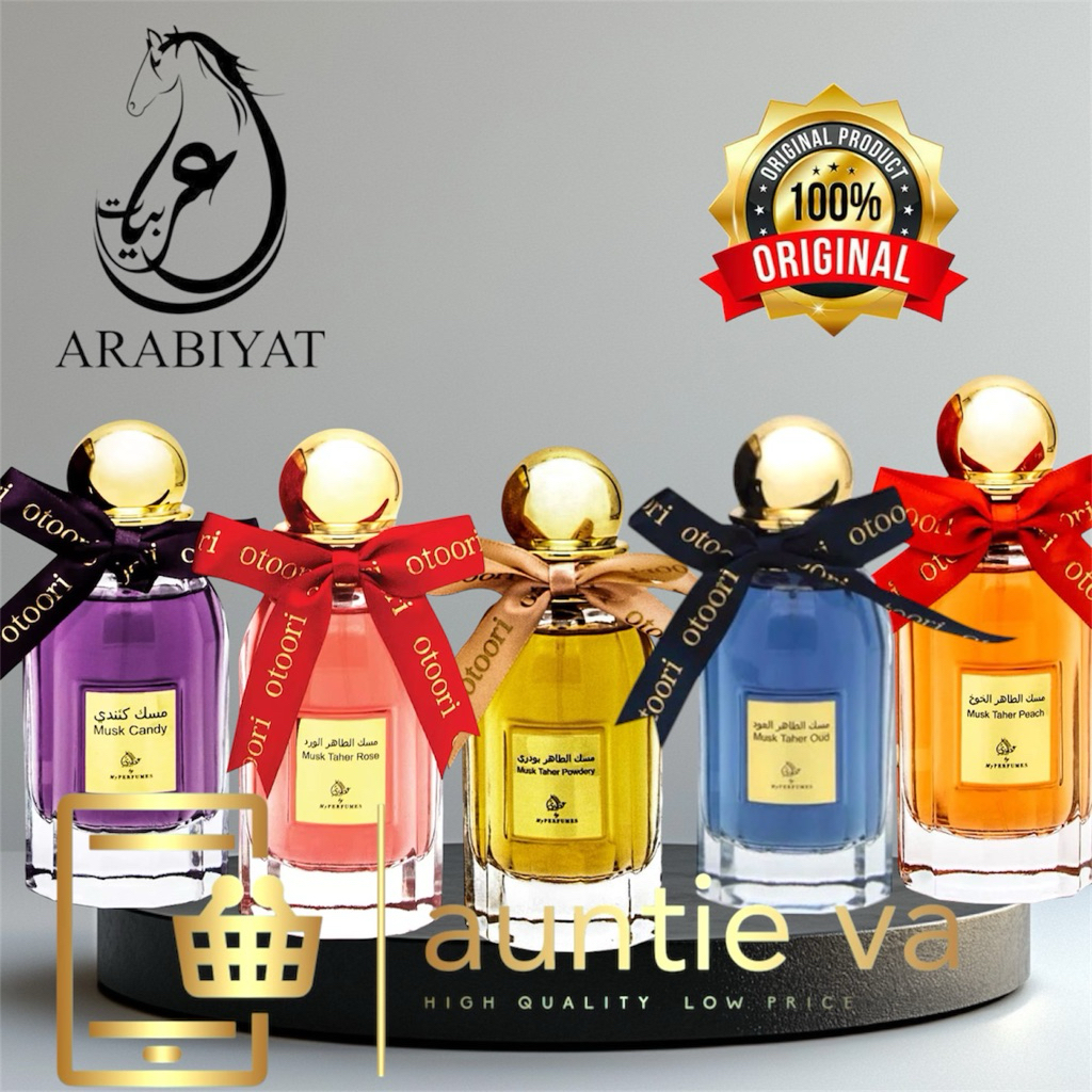 My Parfume Musk Taher Oud Powdery Rose Candy Peach Rumman Parfum ORIGINAL