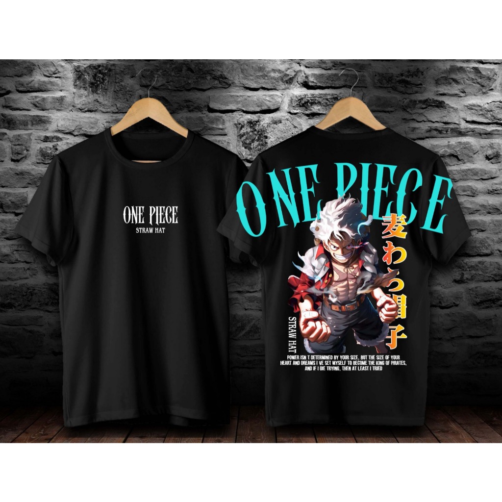 Baju Kaos Pria Distro Baju Kaos Pria One Piece Baju Kaos Pria Kartun Anime Jepang Baju Kaos Pria Dew