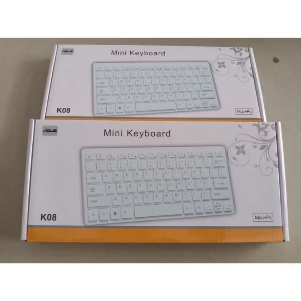 mini keyboard asus k08 mac+pc, keyboard asus mini, keyboard murah