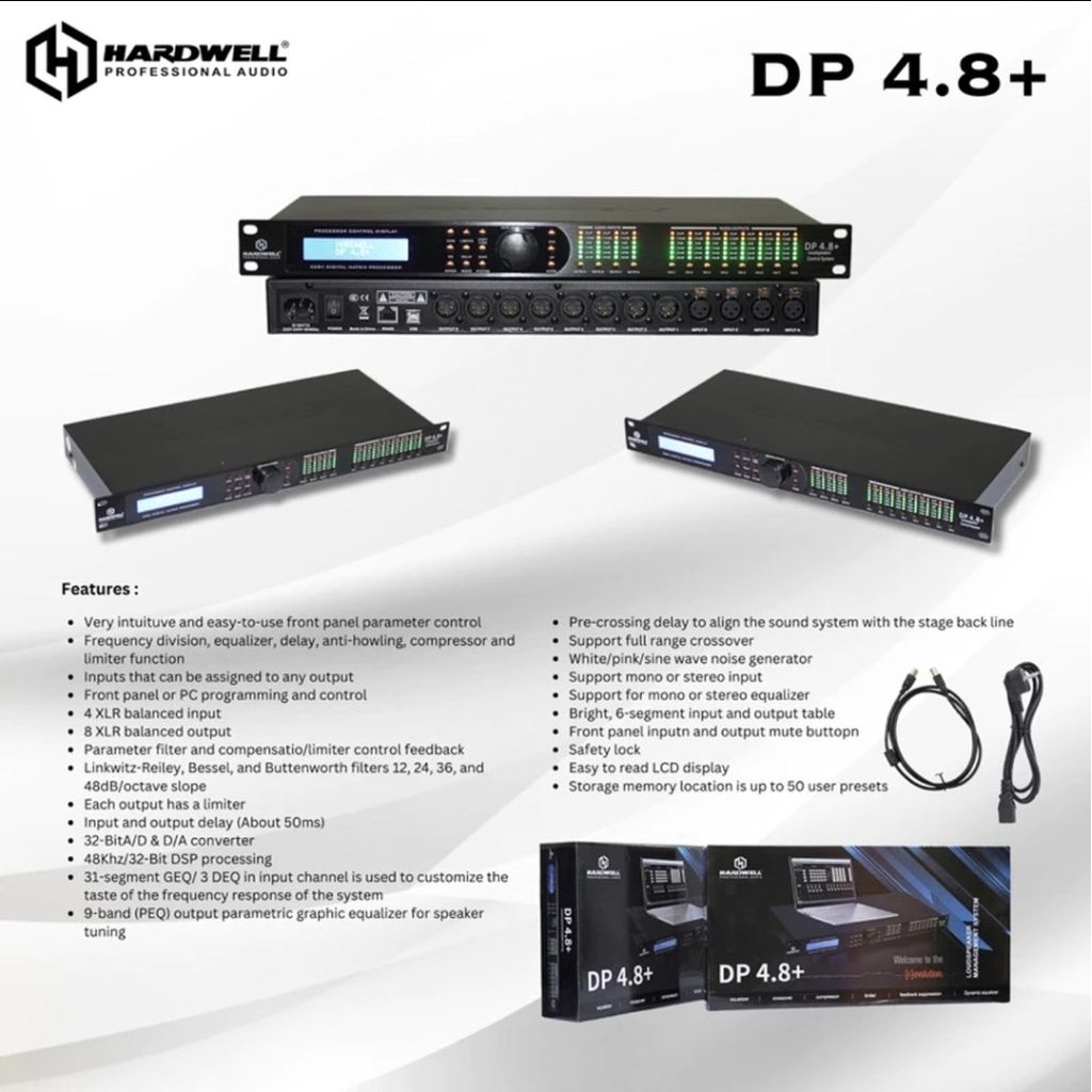 Audio Managent DLMS 4.8 Hardwell Promo Original Garansi 1 Tahun