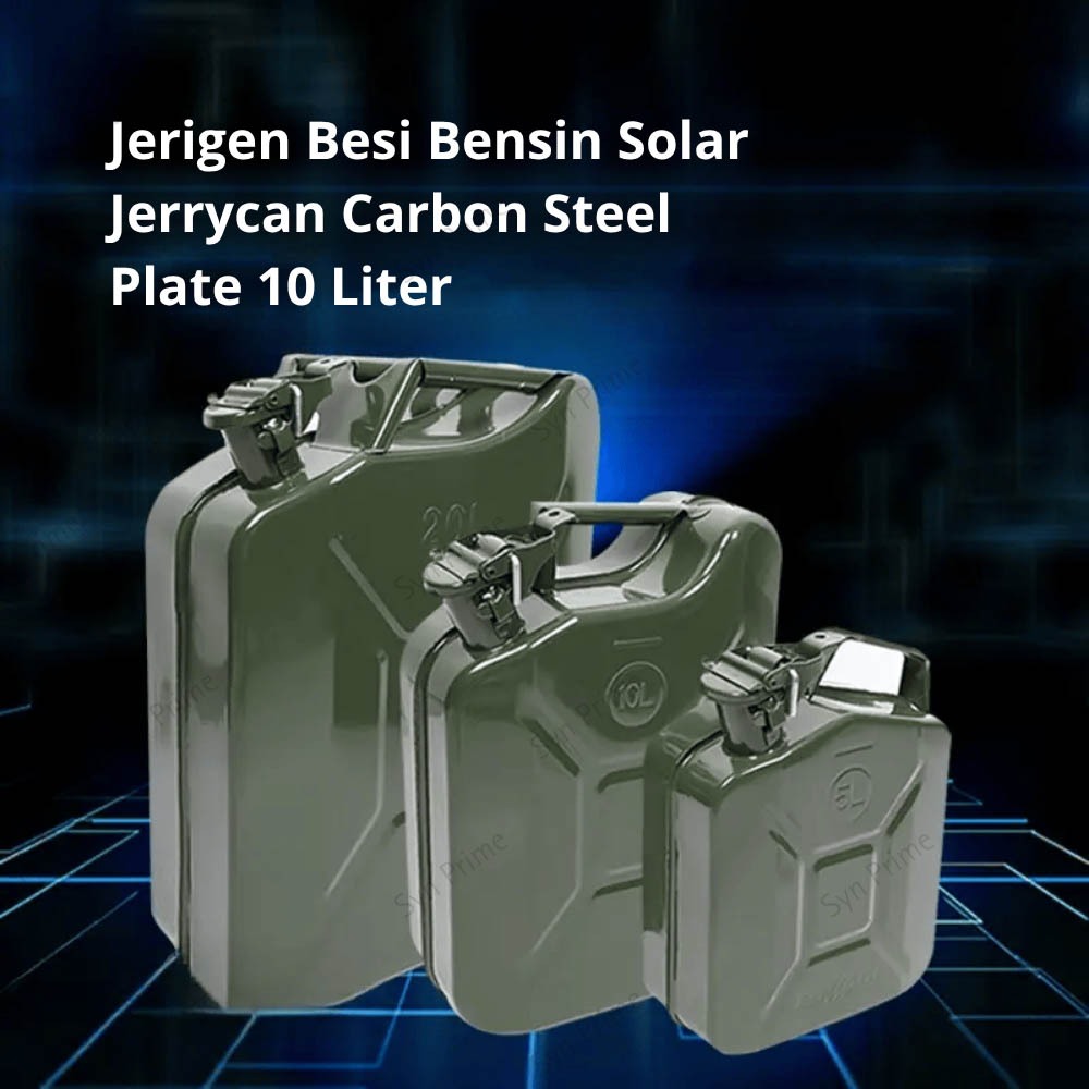 Jerigen Besi Bensin Solar Jerrycan Carbon Steel Plate PIPA