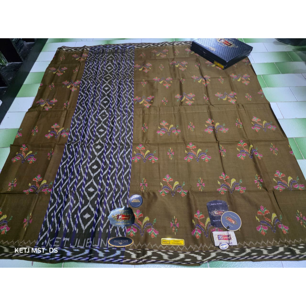 SARUNG KETJUBUNG SUTRA SPUNSLIK MOTIF MST