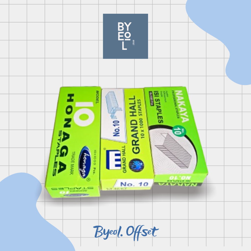 ISI STAPLES NO.10 HONAGA // ISI STAPLES NO.10 NAKAYA // ISI STAPLES NO.10 GRAND HALL